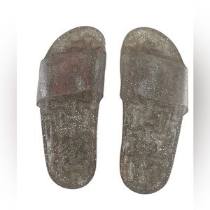 💚Clear sparkle/Confetti Pool slides